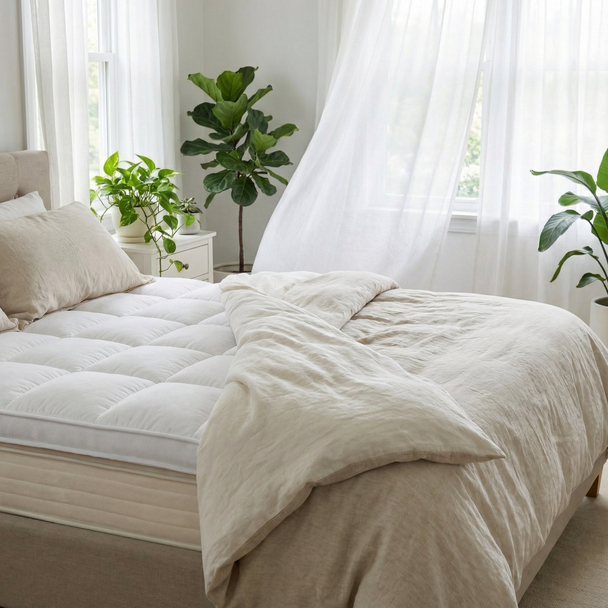 Premium 1100GSM Mattress Topper