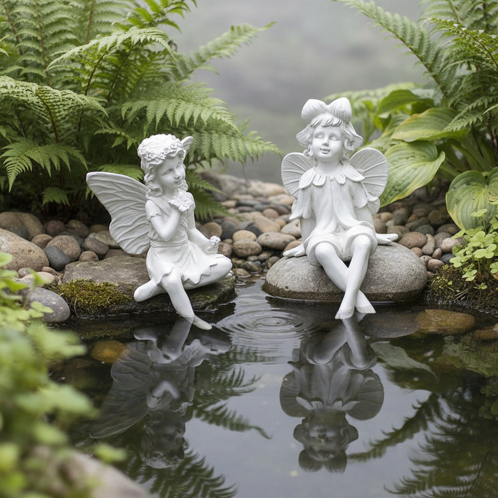Angel Garden Statues (2-Pack)