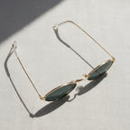 Vintage Oval Polarised Sunglasses