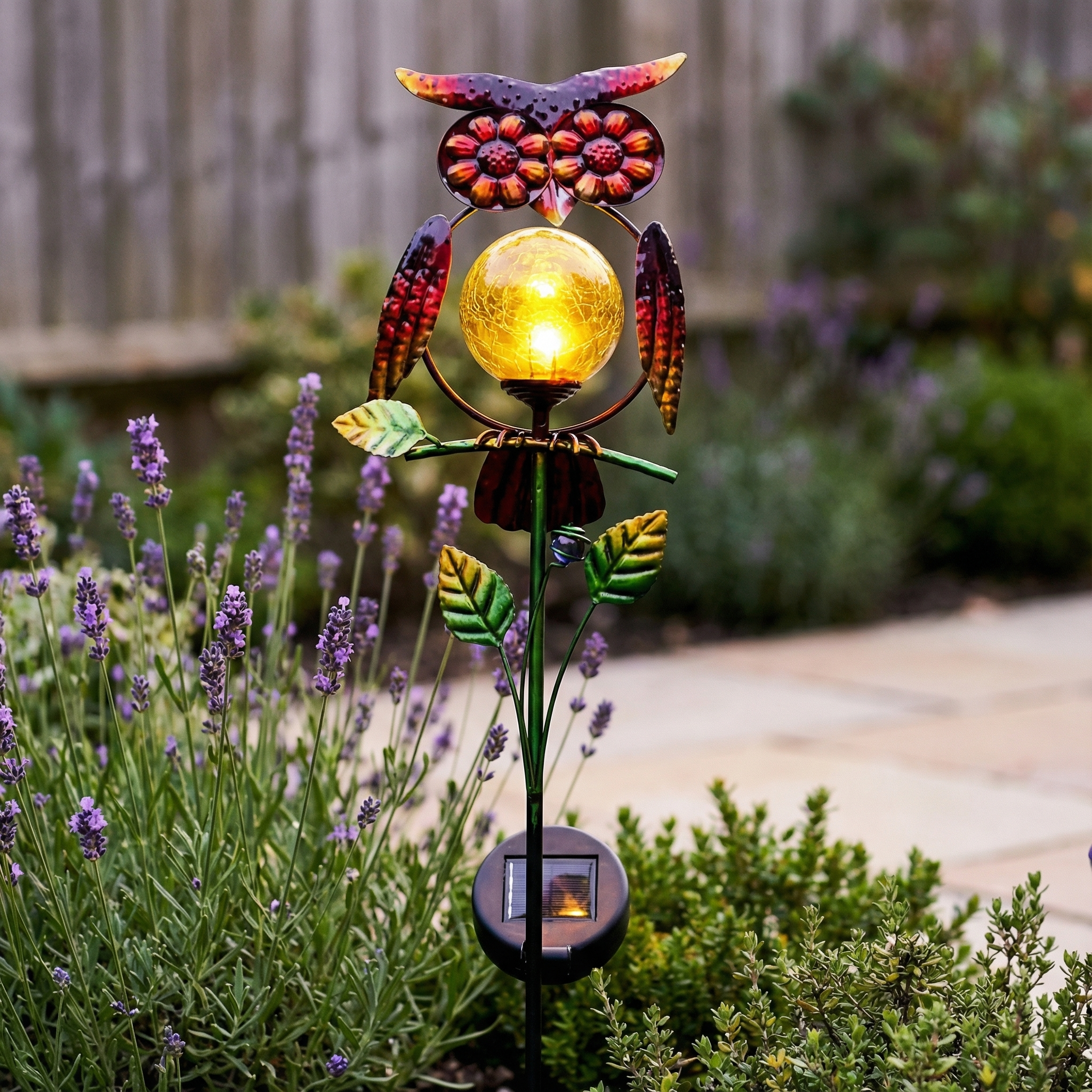Owl Solar Light