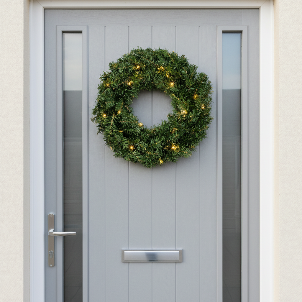 LED Christmas Wreath 60cm