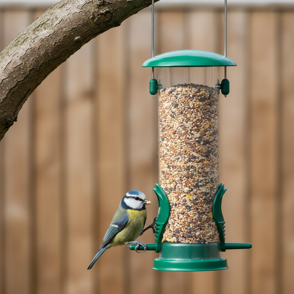 Squirrel-Proof Bird Feeder Set