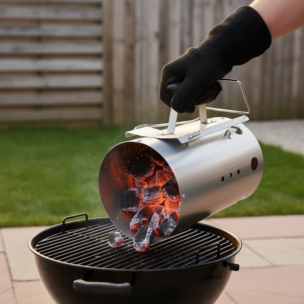 Metal Charcoal Chimney Starter