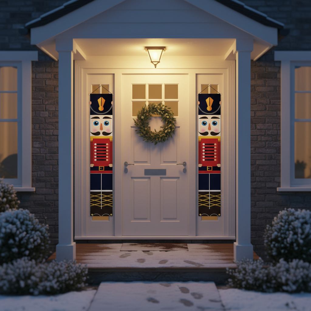 Nutcracker Christmas Banners