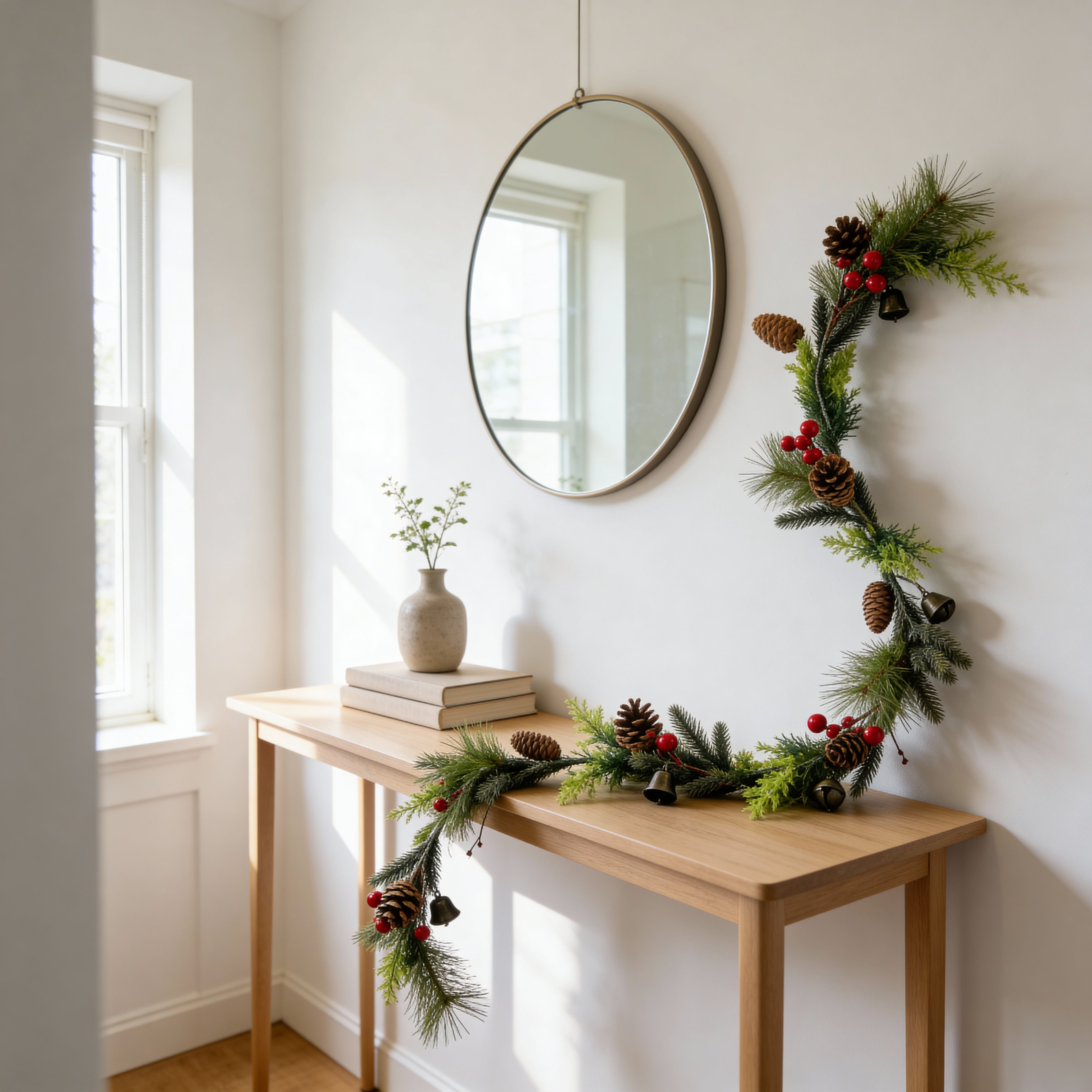 Pine Cone Christmas Garland