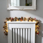 1.5m Pre-Lit Christmas Garland