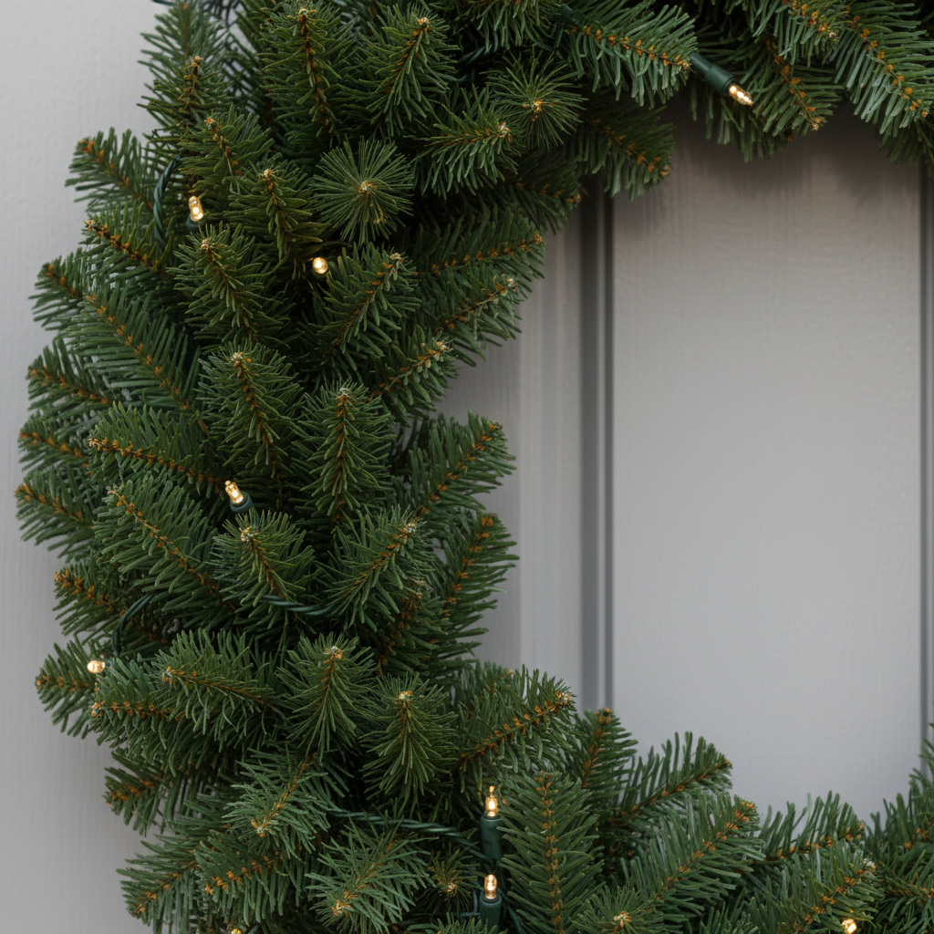 LED Christmas Wreath 60cm
