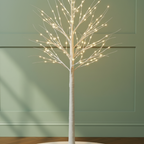 Pre-Lit White Birch Tree
