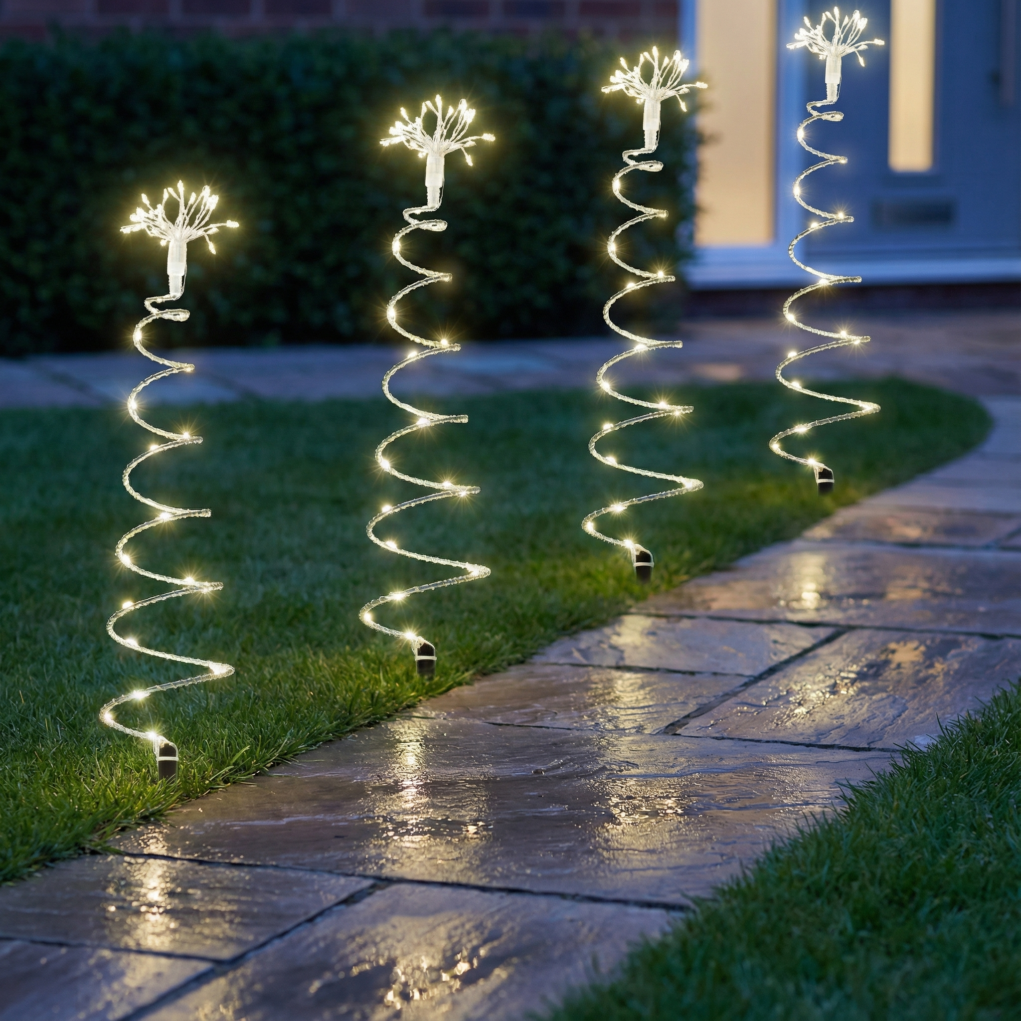 LED Tree Stakes with 200 LED Lights