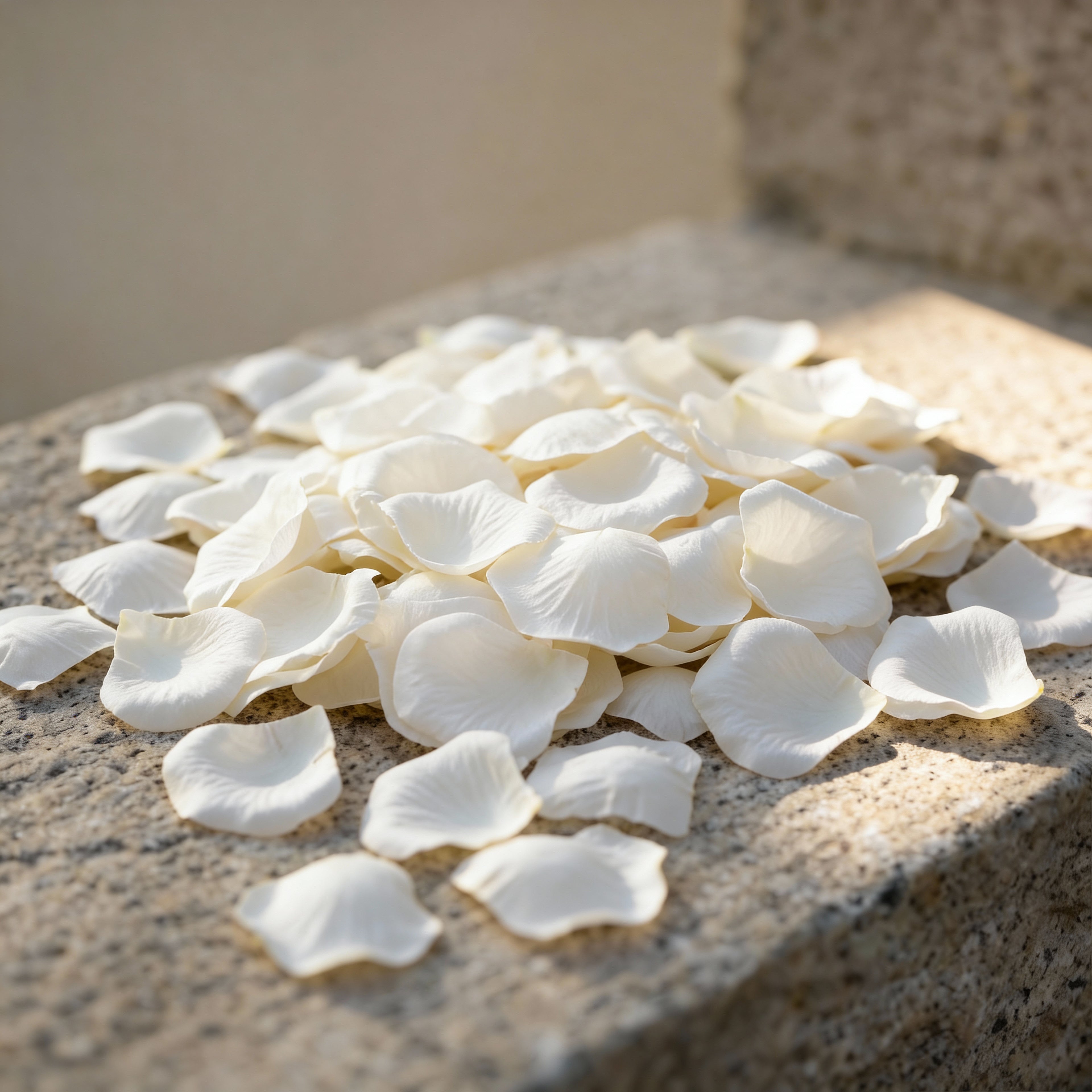 Realistic Decorative Rose Petals