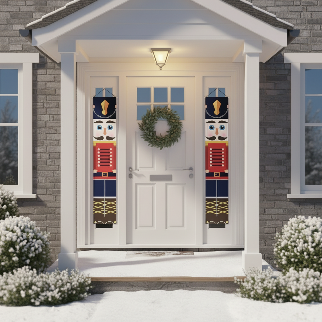 Nutcracker Christmas Banners