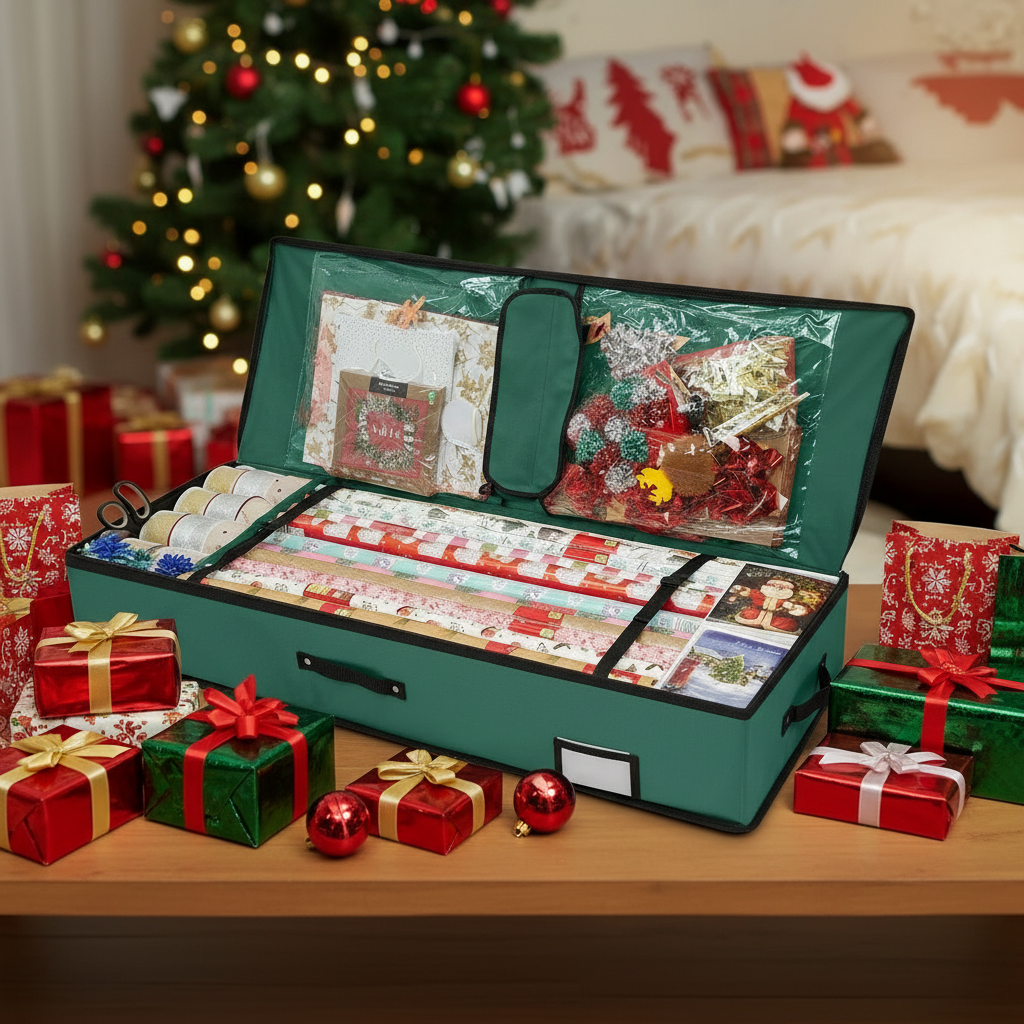 Wrapping Paper Storage Bag