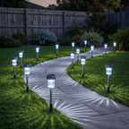 10 Solar Pathway Lights
