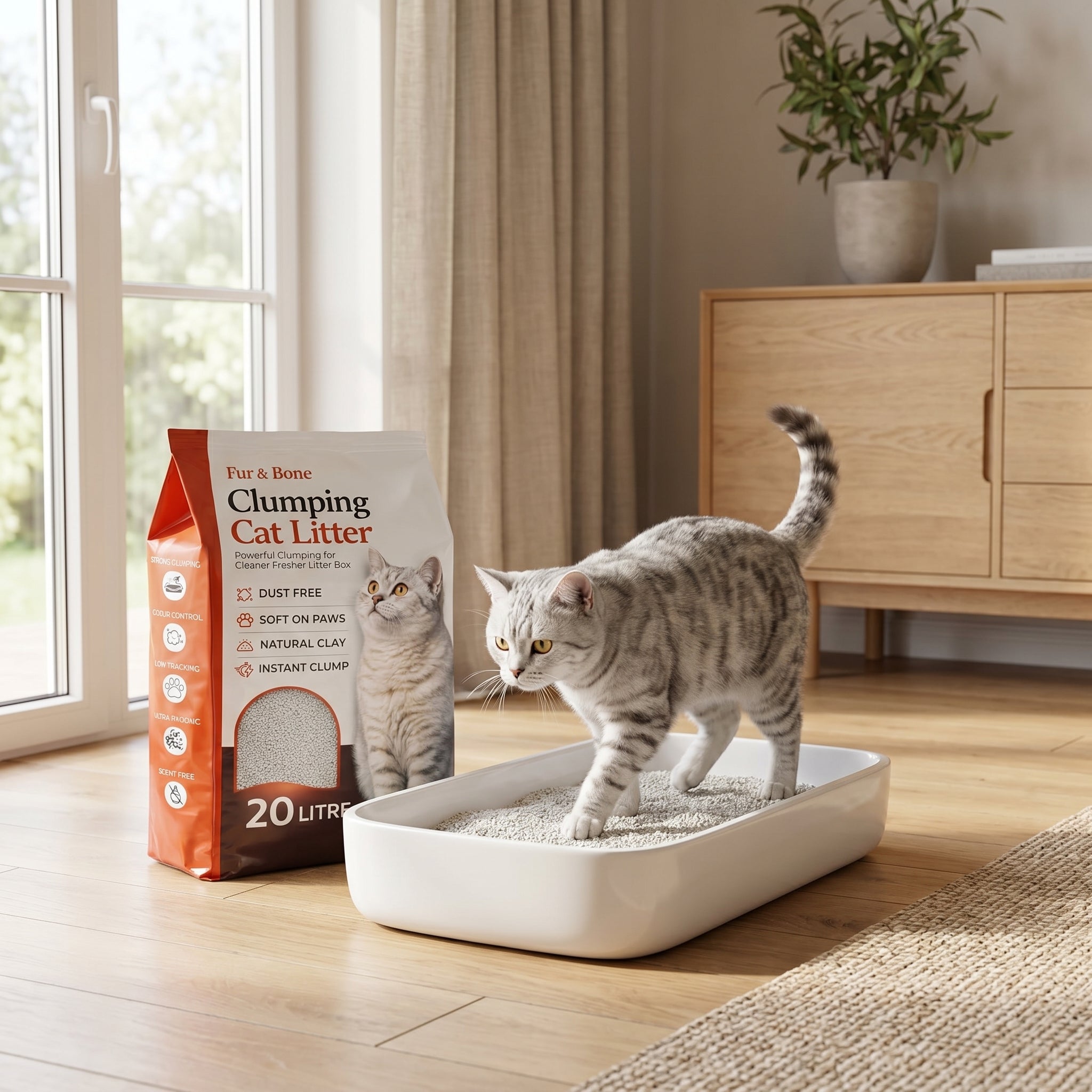 20L Clumping Cat Litter