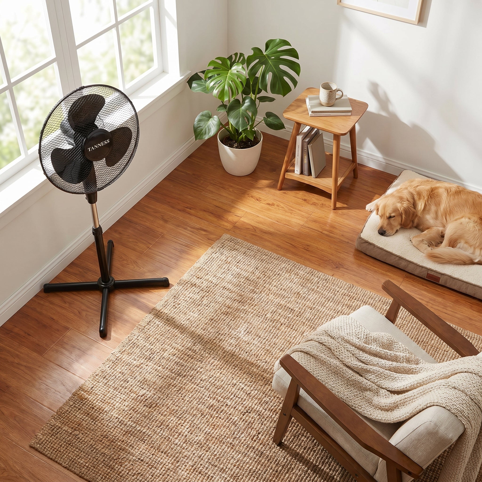 16 Oscillating Pedestal Fan