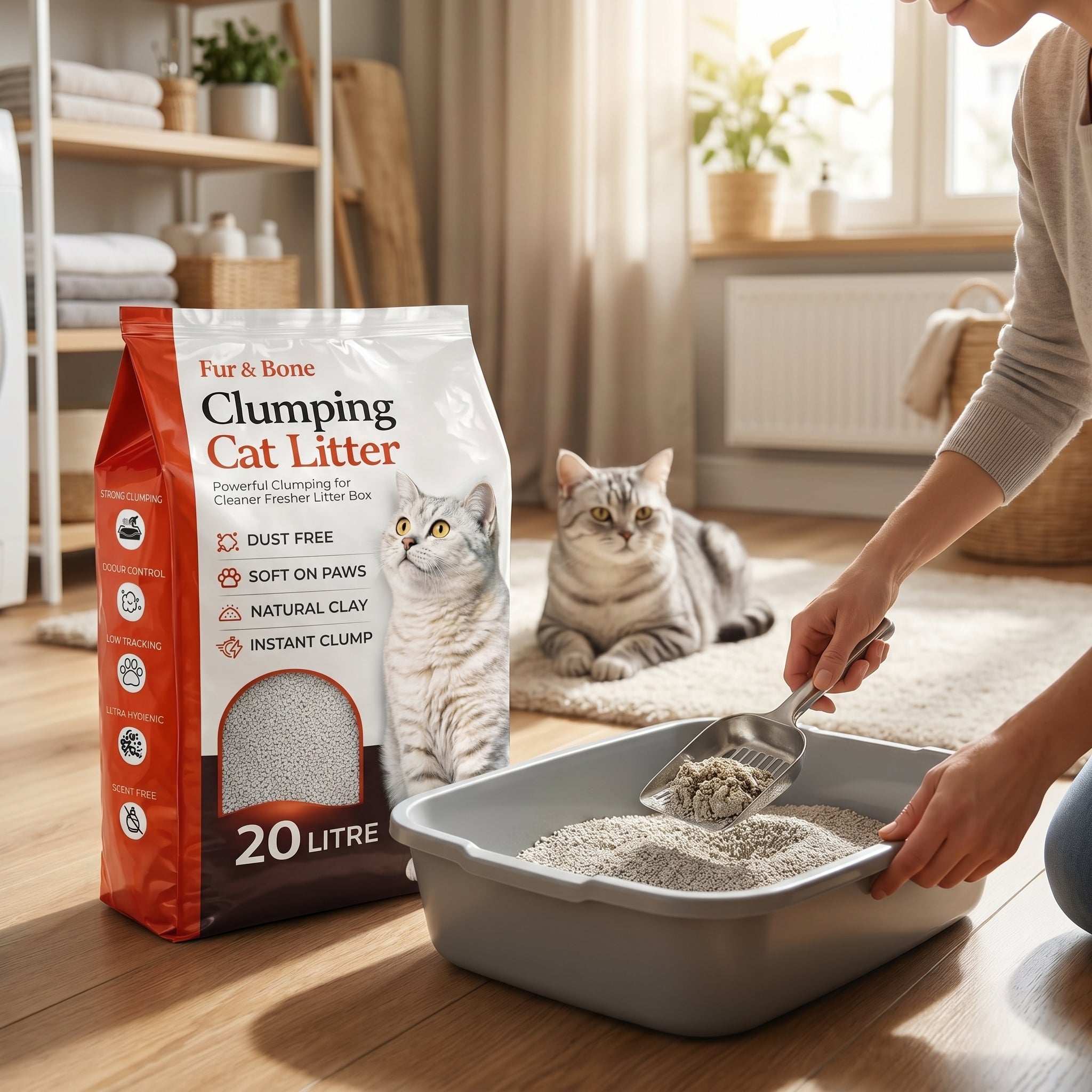 20L Clumping Cat Litter