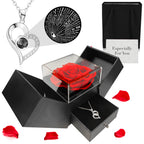 Eternal Rose & Necklace Gift Set