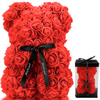 Rose Bear with Gift Box