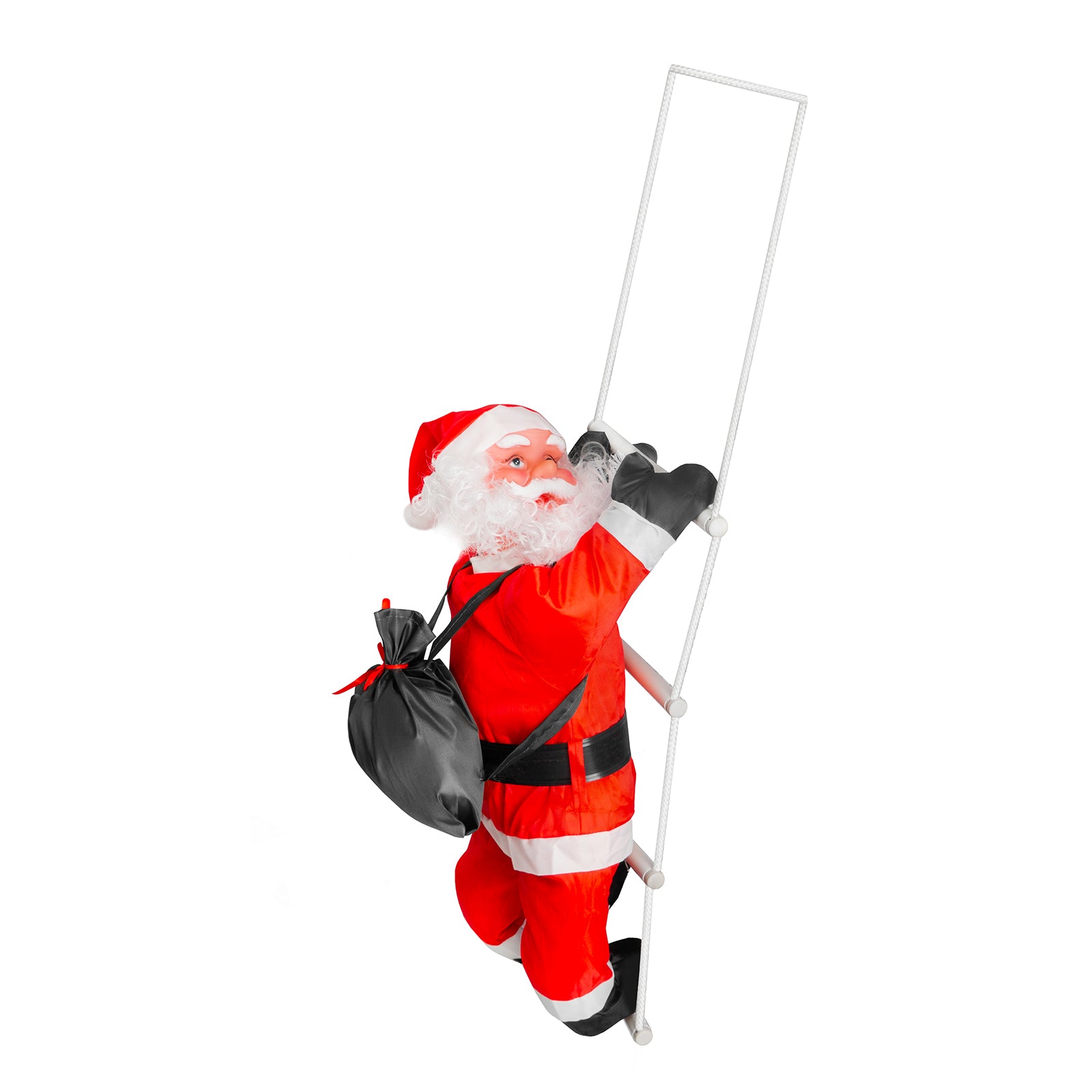 Magical Outdoor Climbing Santa