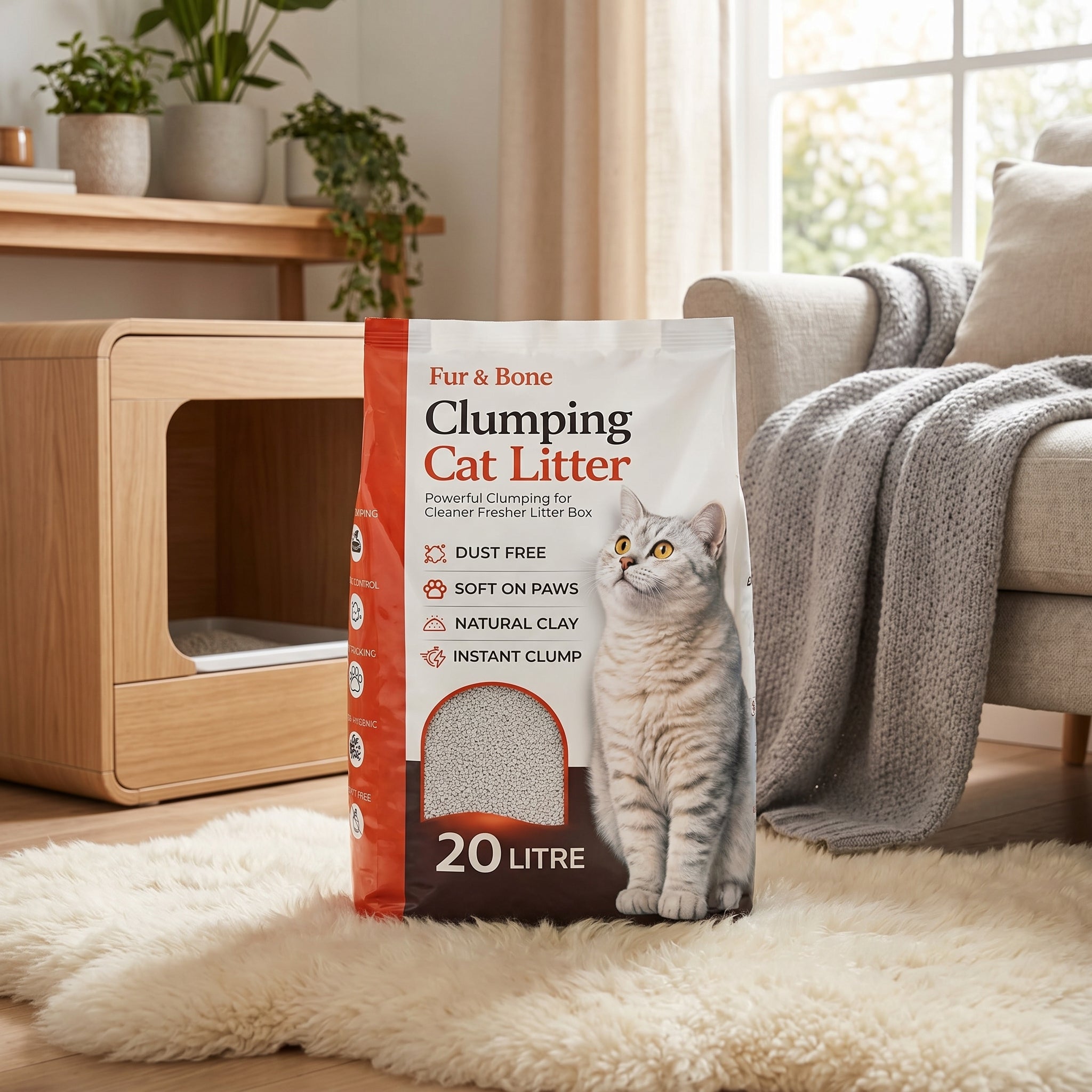 20L Clumping Cat Litter