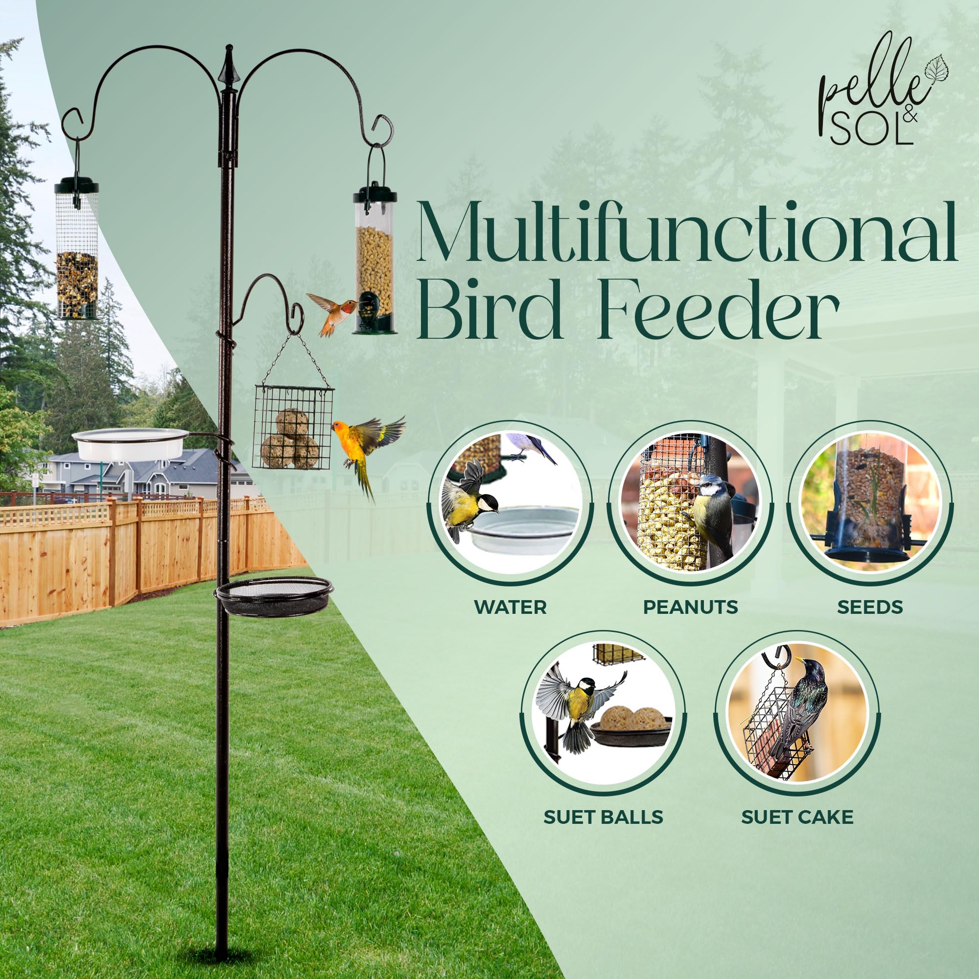 Outdoor Garden Bird Feeding Station