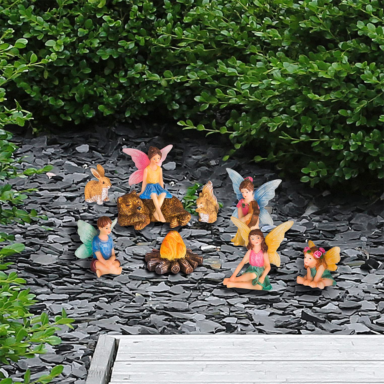 Magical Fairy Garden Figurines Set