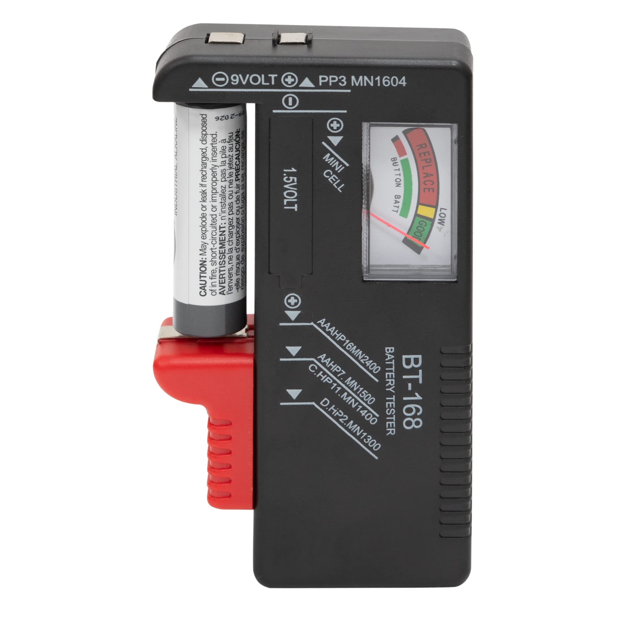 Battery Storage Box with Tester