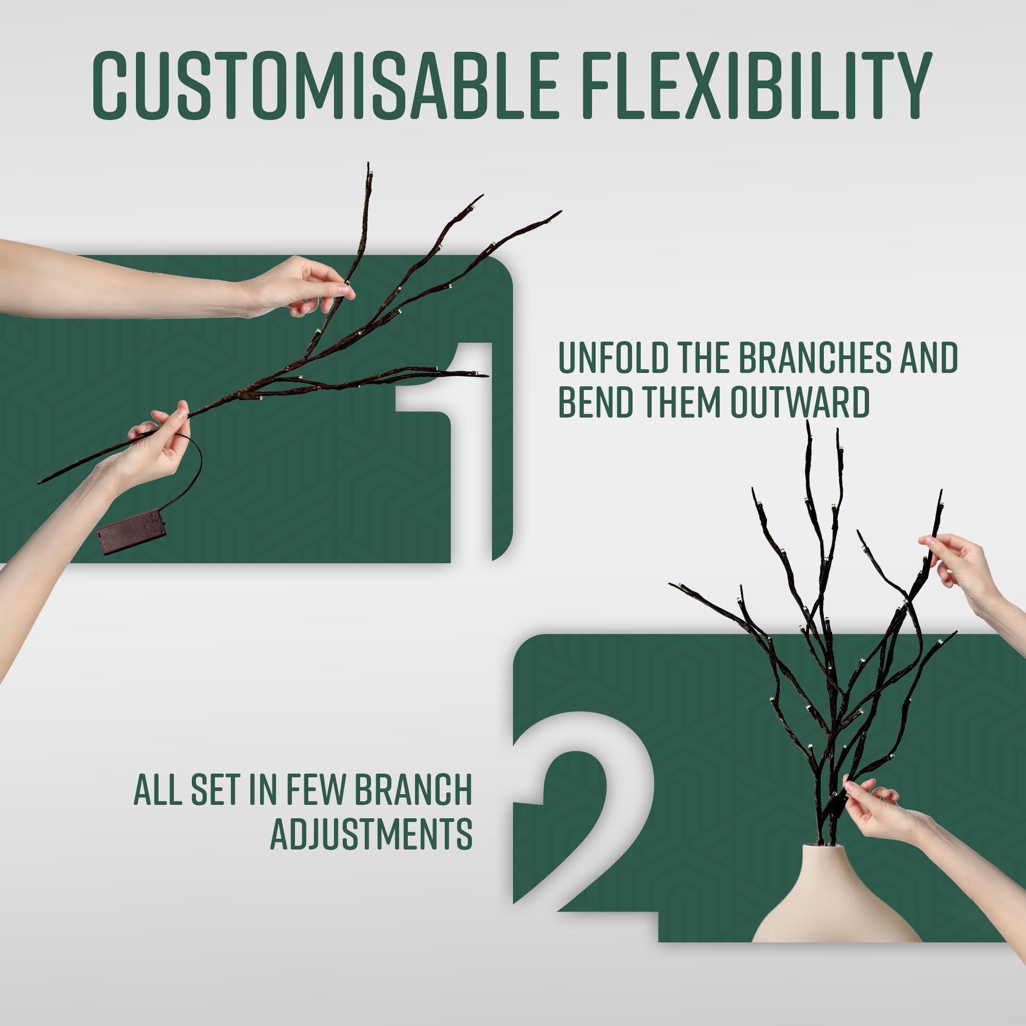 Decorative LED Twig Lights