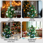 45cm Pre Lit Mini Christmas Tree