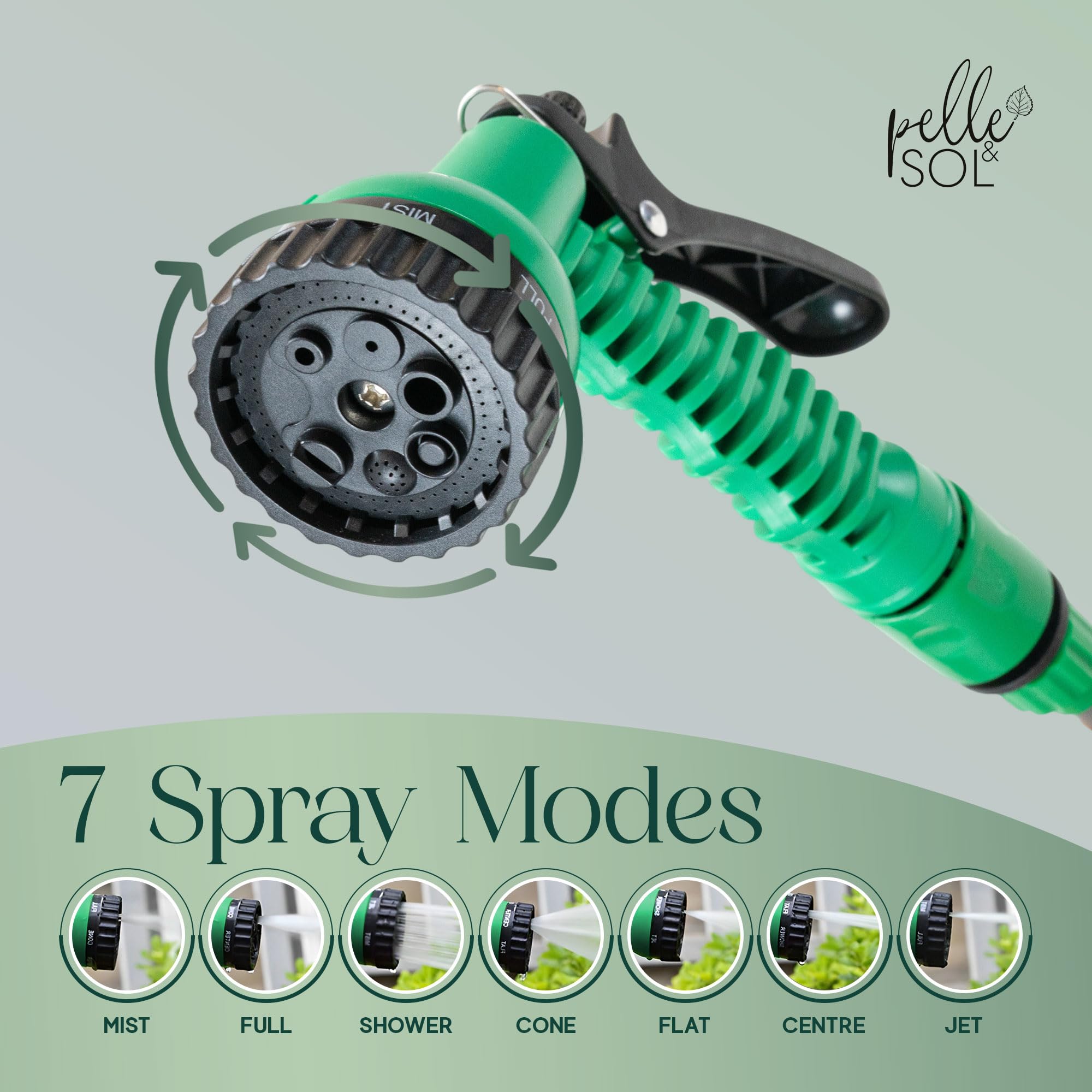 Compact 10m Garden Hose Reel Kit