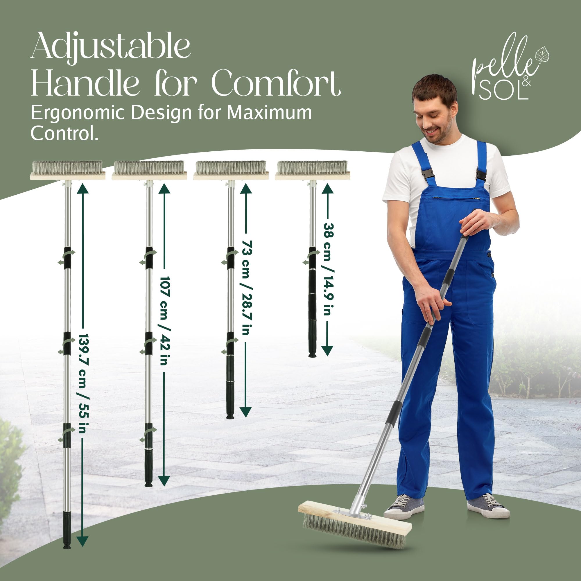 Telescopic Outdoor Cleaning Brush