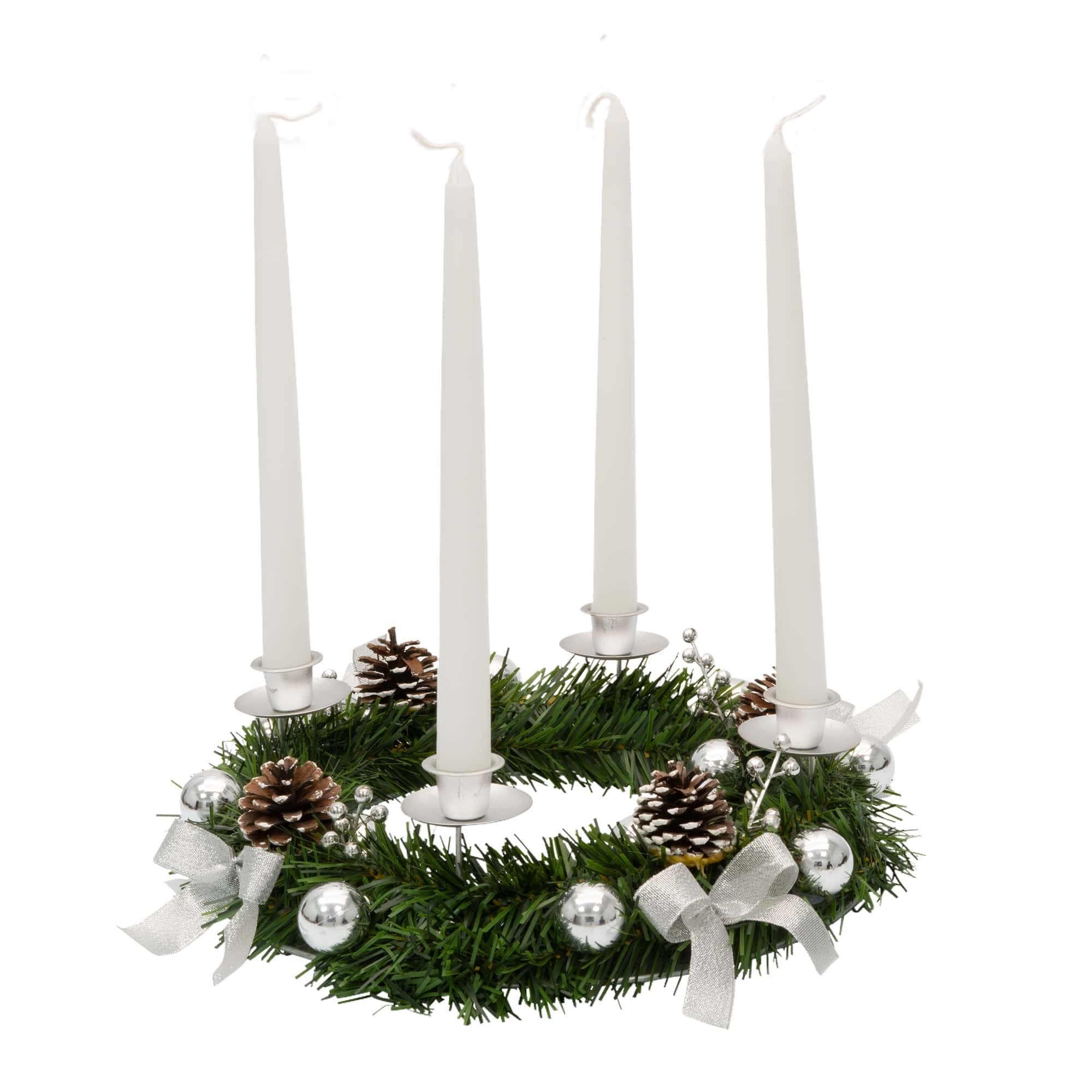 Traditional Advent Wreath Candle Holder