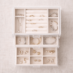 Acrylic Jewellery Organiser-Home & Living-Sasha Morel-Grey-DREIBACH