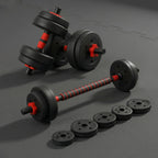Adjustable Dumbbell & Barbell Set-Health & Wellness-TANNESS-10Kgs-DREIBACH
