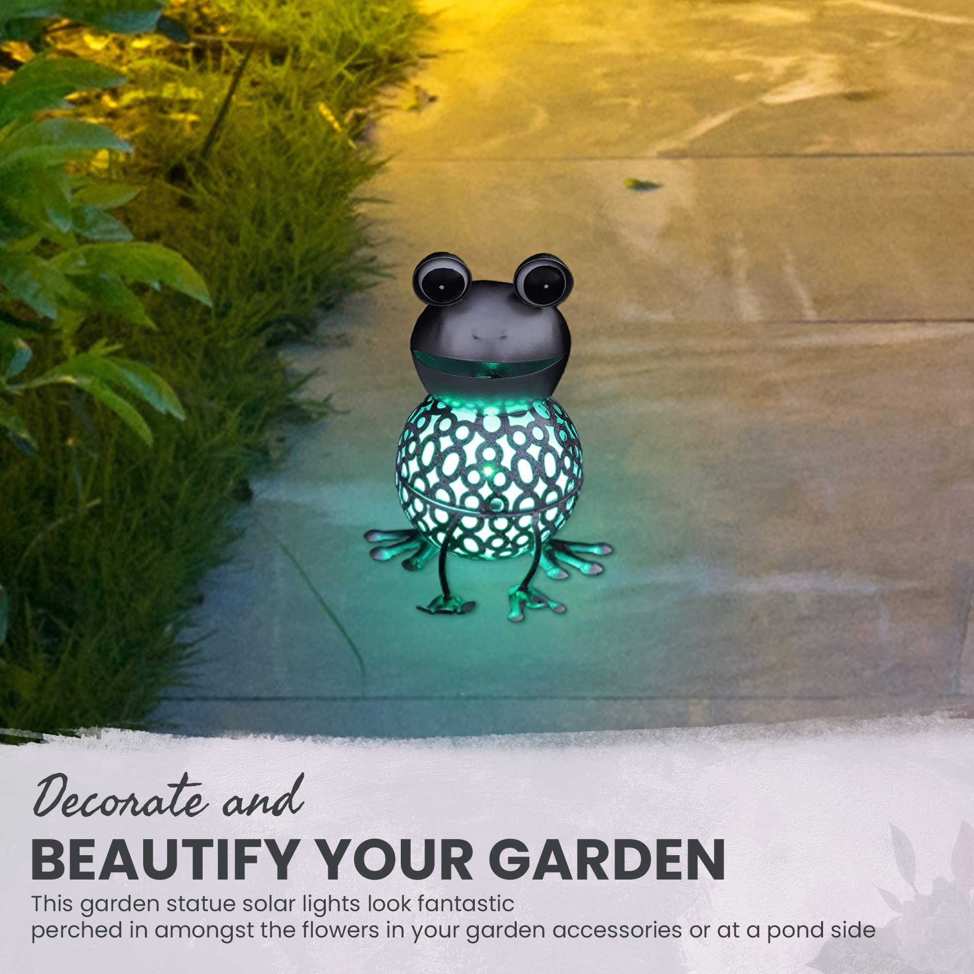 Colour Changing Solar Garden Light
