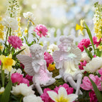 Angel Garden Statues (2-Pack)-Garden & Outdoor-Pelle & Sol-DREIBACH