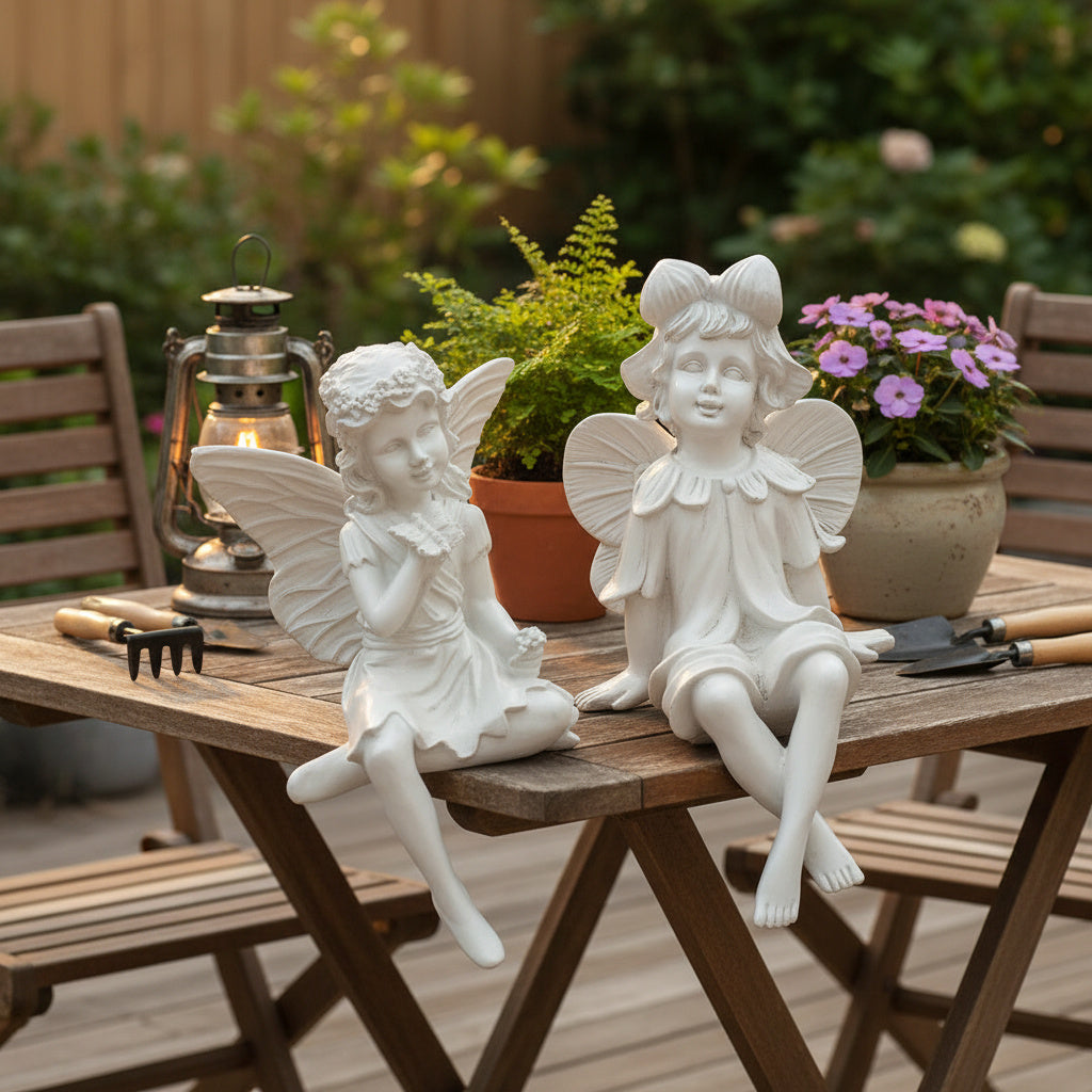 Angel Garden Statues (2-Pack)