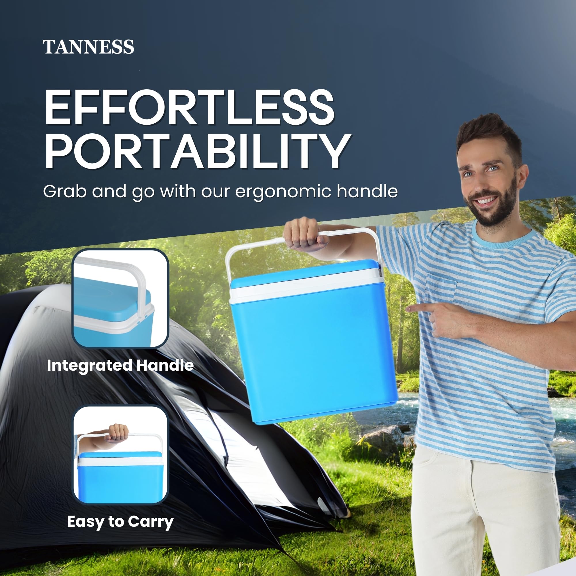 24L Insulated Cool Box