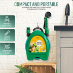 Retractable Hose Reel with Spray Gun