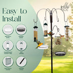 Outdoor Garden Bird Feeding Station