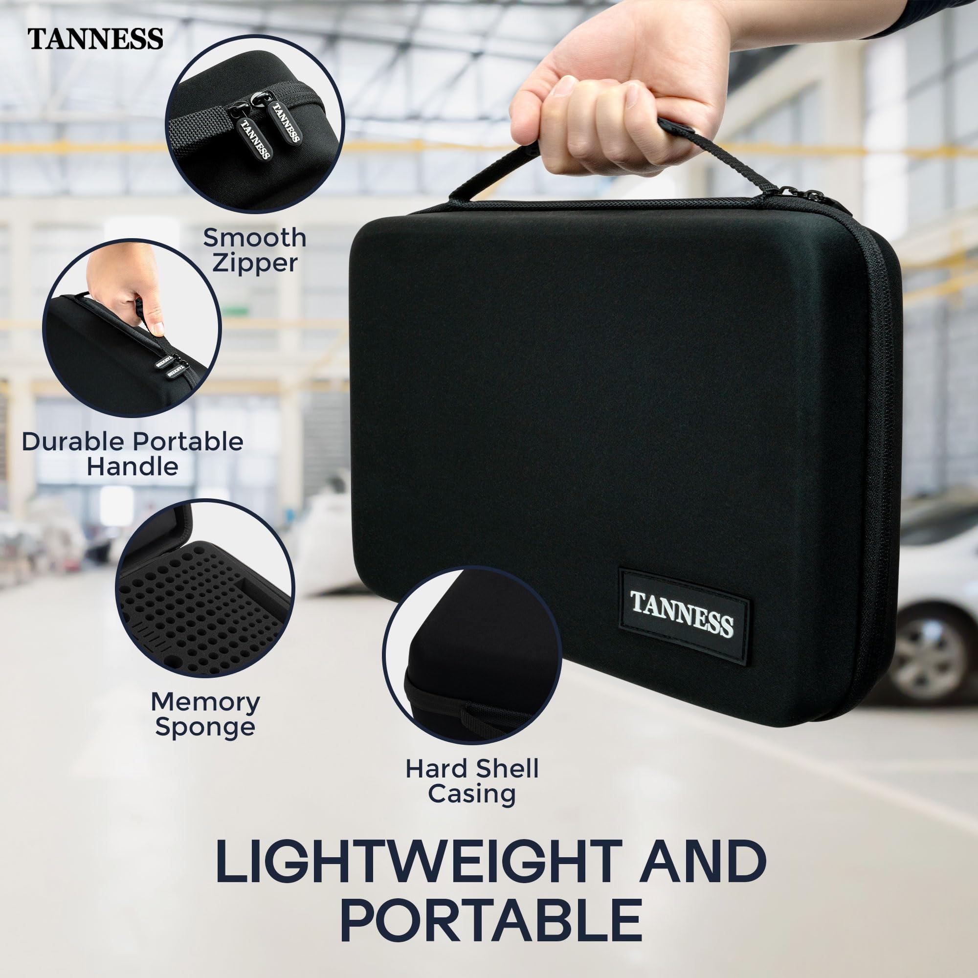 Battery Storage Box with Tester