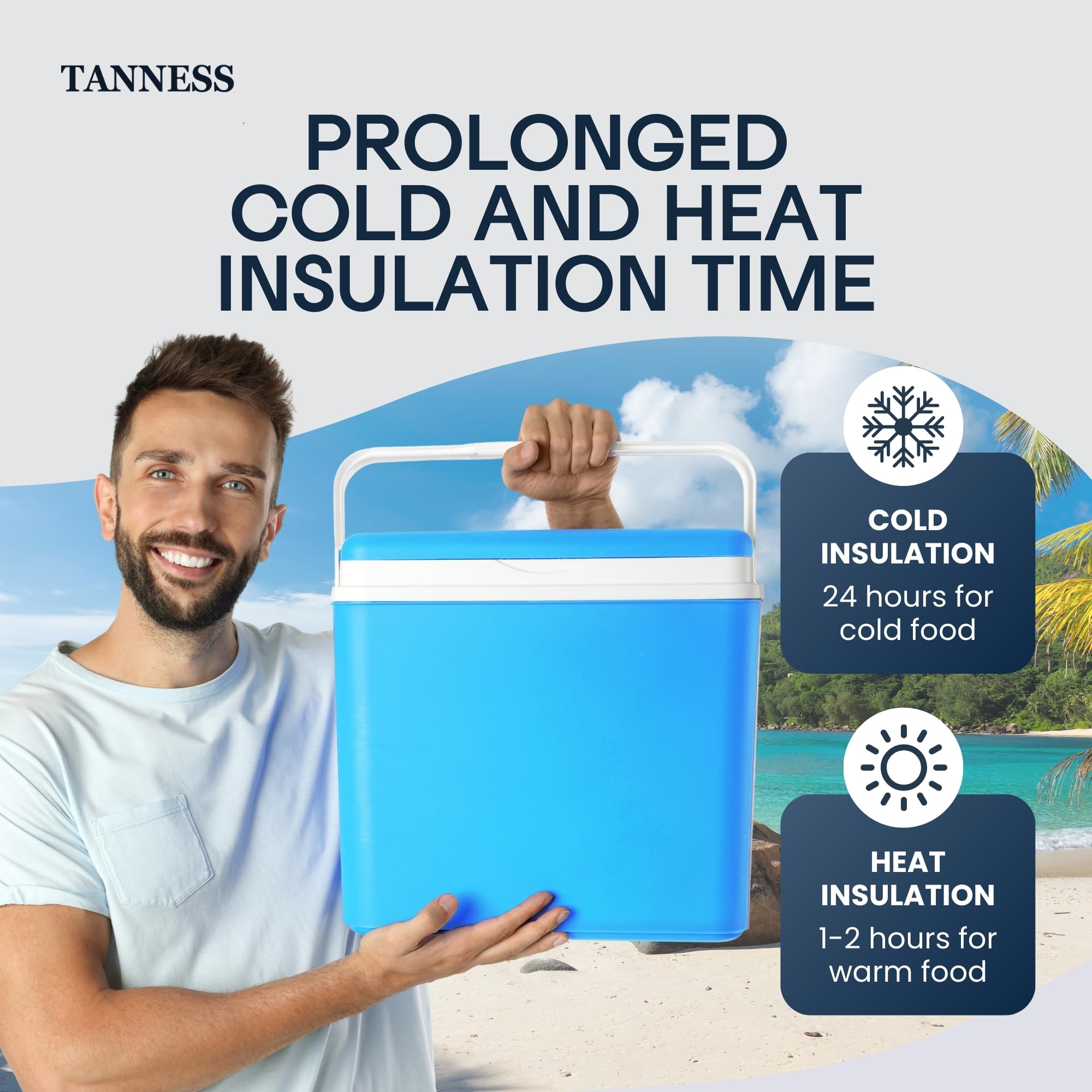 24L Insulated Cool Box