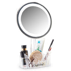 LED Makeup Mirror with Organiser