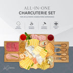 Bamboo Charcuterie Board Set