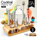 Complete Stainless Steel Cocktail Set