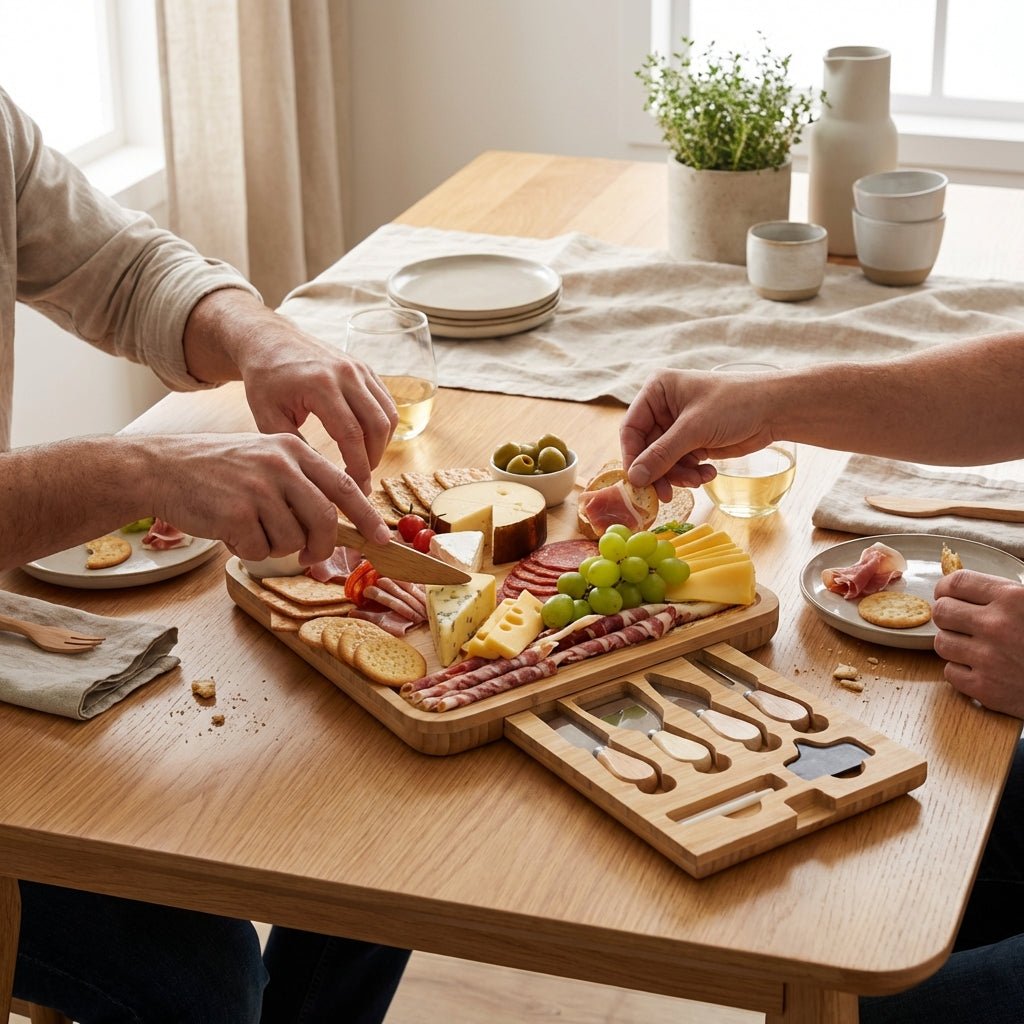 Bamboo Charcuterie Board Set-Home & Living-La Donna-DREIBACH