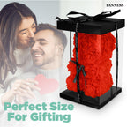 Rose Bear with Gift Box