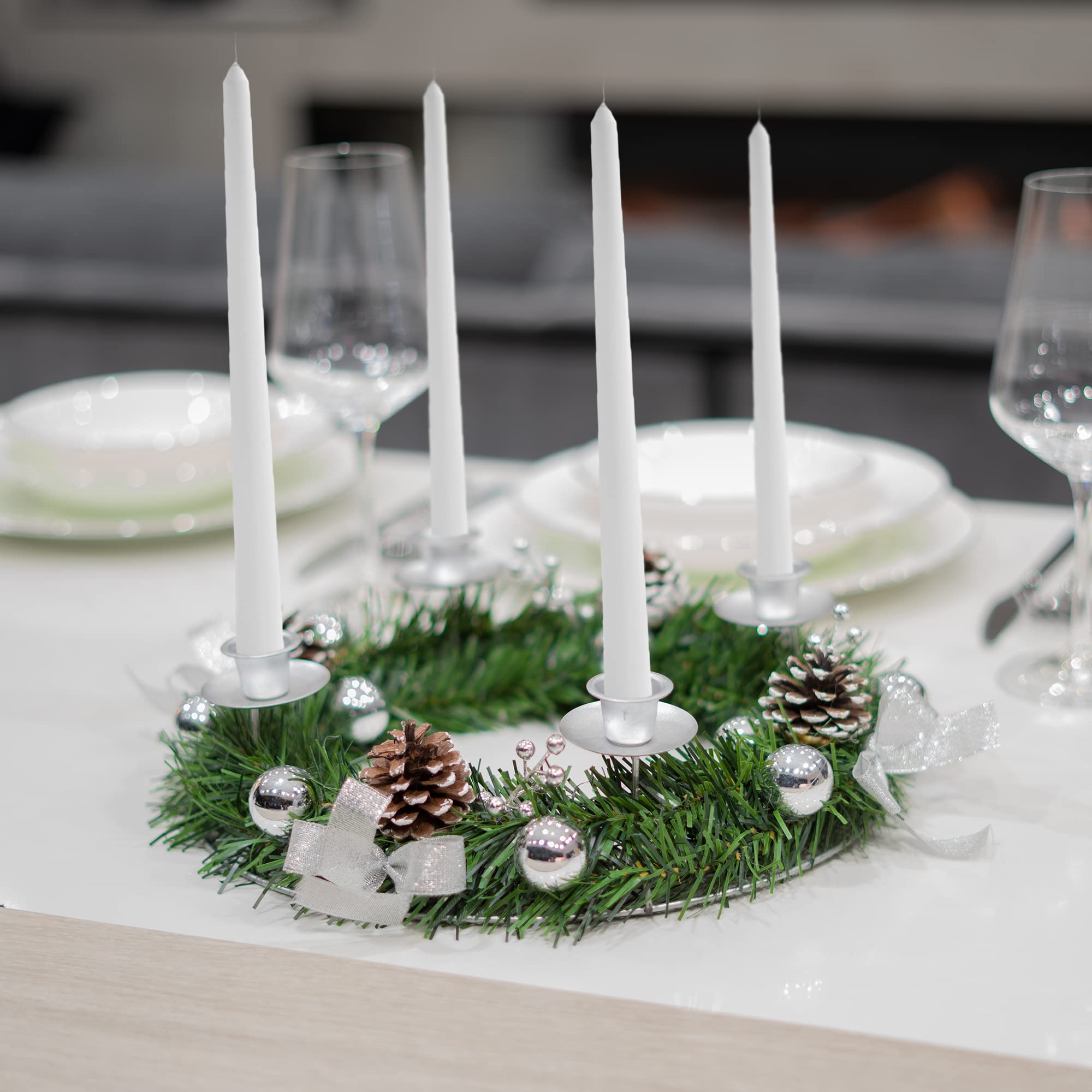 Traditional Advent Wreath Candle Holder