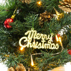 45cm Pre Lit Mini Christmas Tree