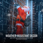 Magical Outdoor Climbing Santa